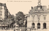La Mairie du XXe arrt et L'Avenue Gambetta