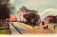 L'Hôtel de Ville et le Cours Lafayette prolongé