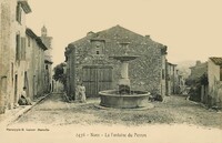 Nans-les-Pins - Jeune Femme à la Fontaine